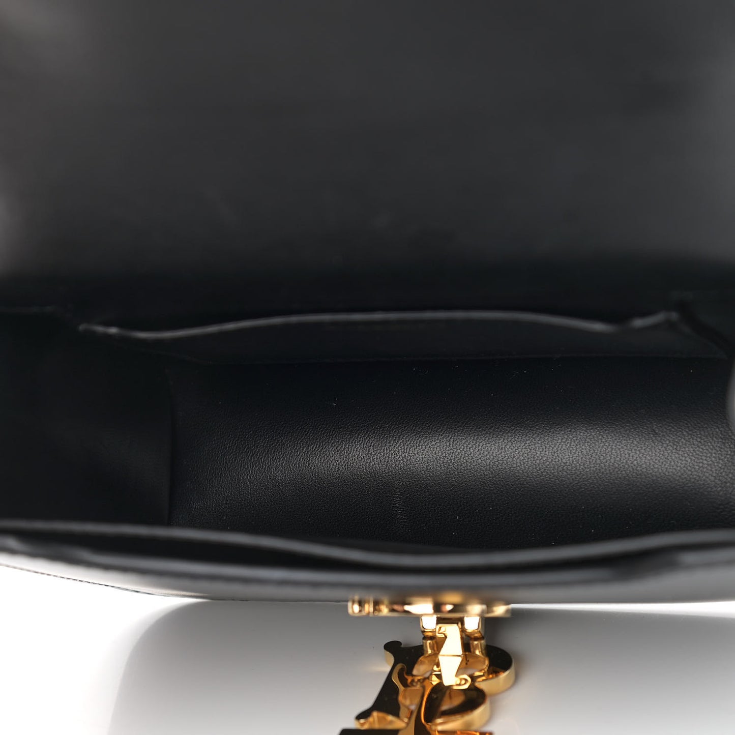Calfskin TB Belt Bag Black