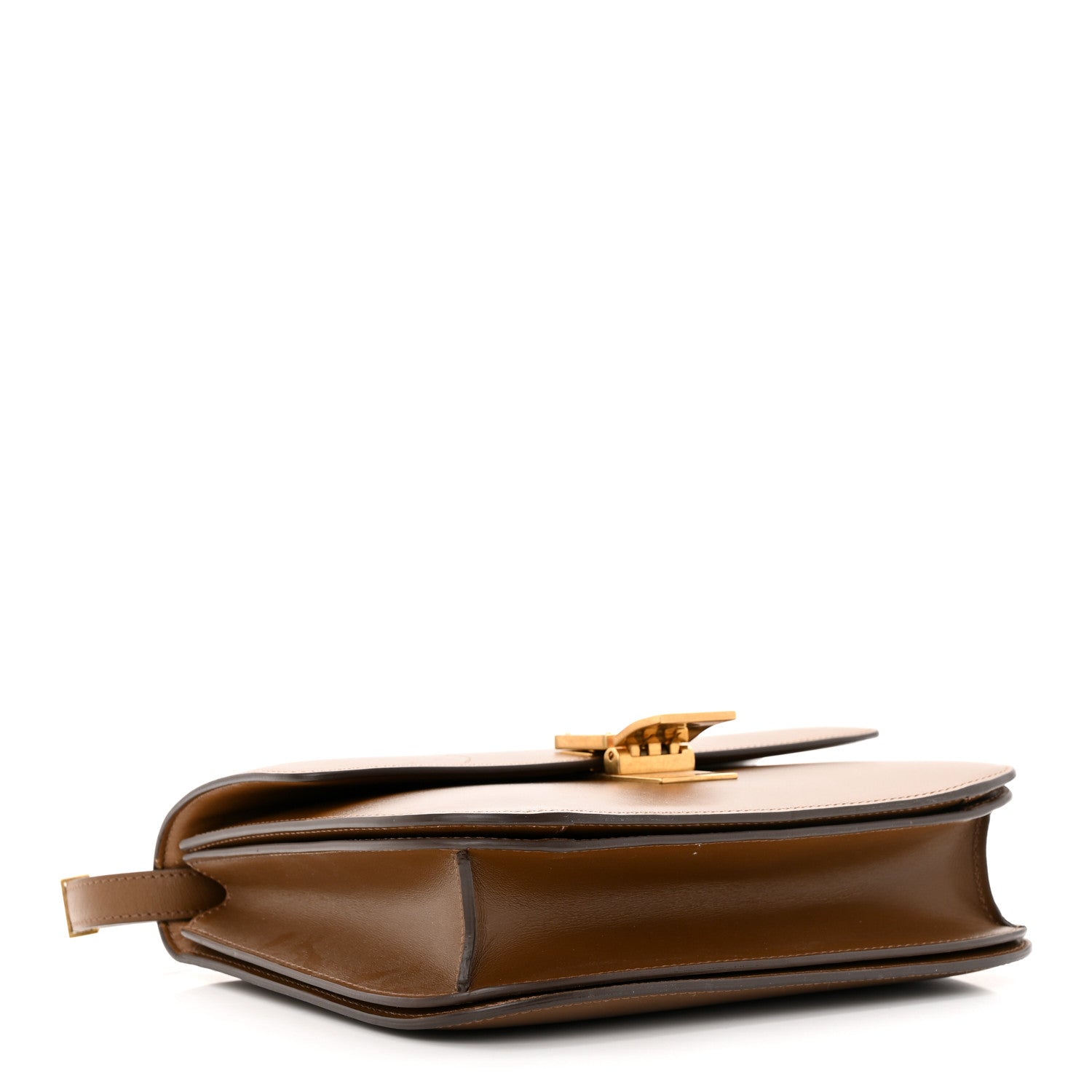 Celine Box Calfskin Medium Classic Box Flap Bag Camel 4 of 22