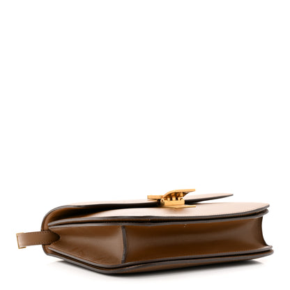 Celine Box Calfskin Medium Classic Box Flap Bag Camel 4 of 22