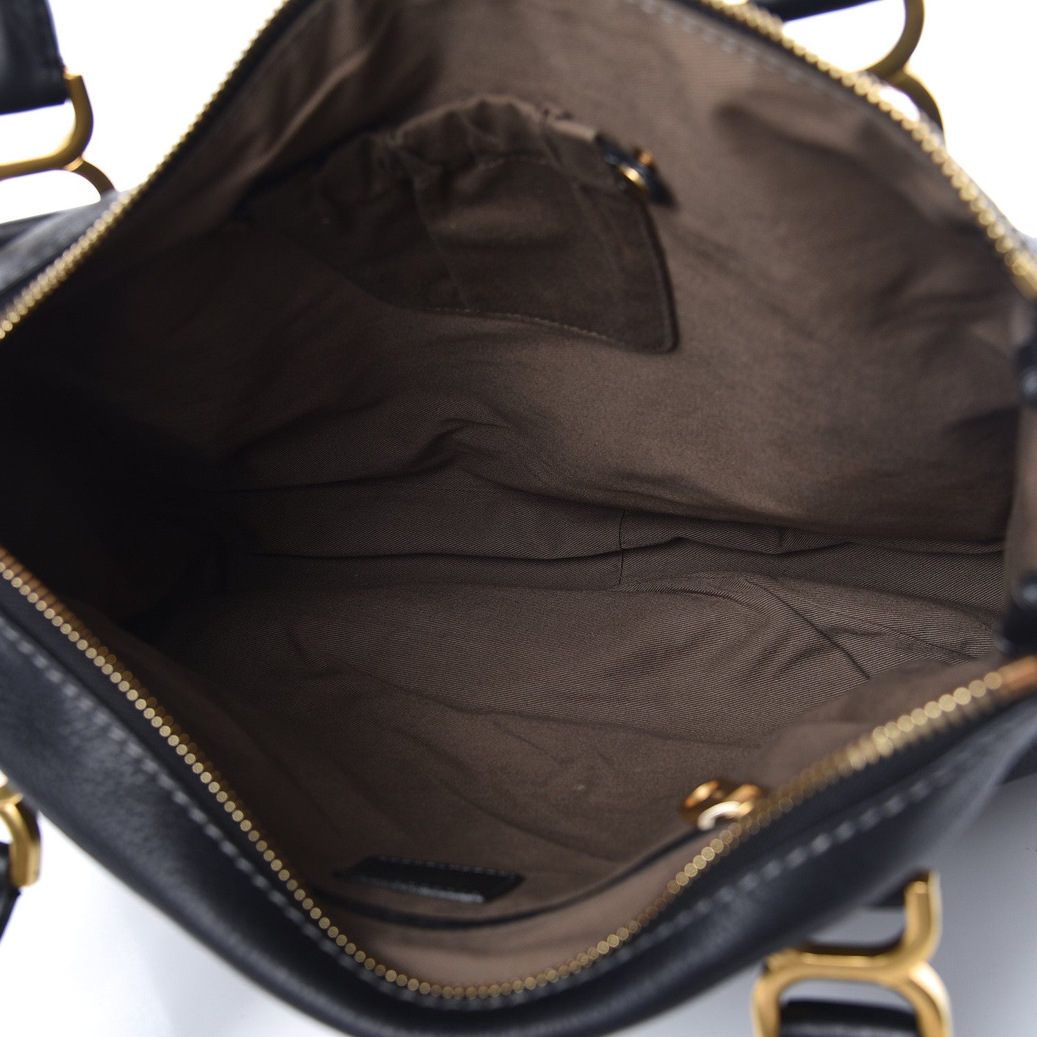 Chloe Calfskin Large Marcie Satchel Black 5 of 14