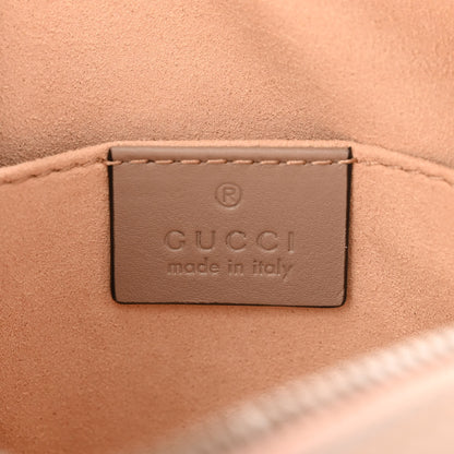 Gucci Calfskin Matelasse GG Marmont Belt Bag 75 30 Porcelain Rose 6 of 12