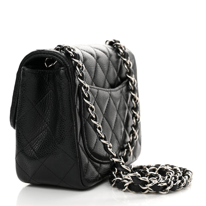 Chanel Caviar Quilted Mini Square Flap Black 3 of 14