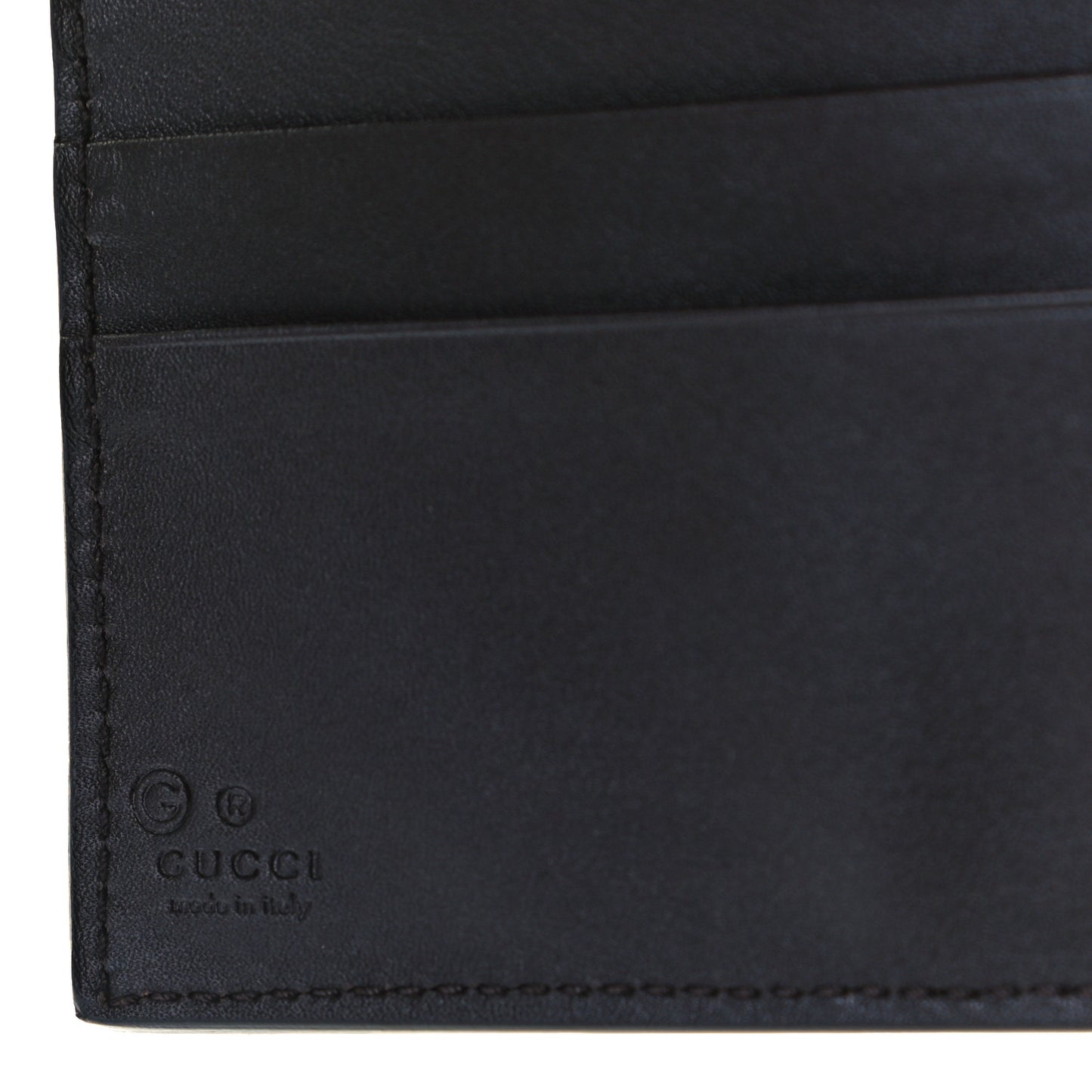 Microguccissima Passport Case Black