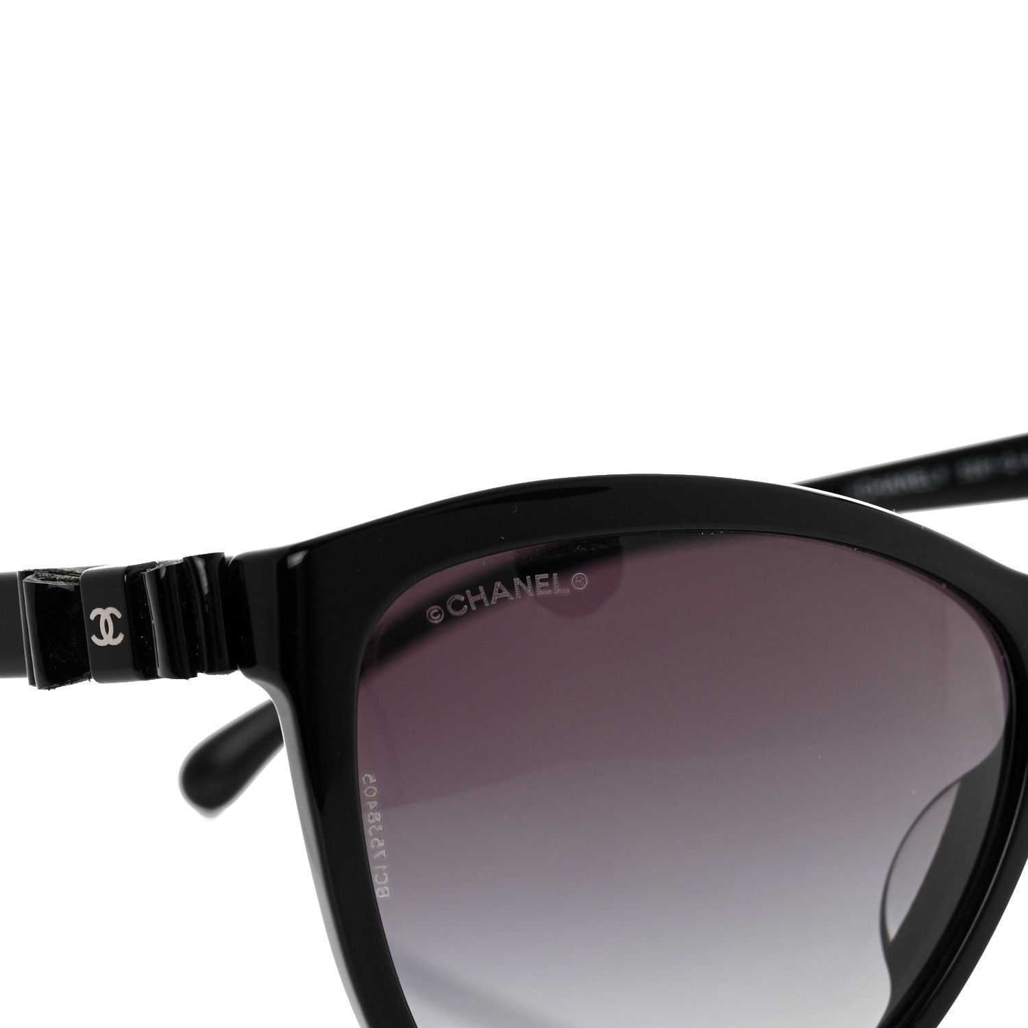 Chanel Butterfly Charms Sunglasses 5281-Q-A Black 7 of 7