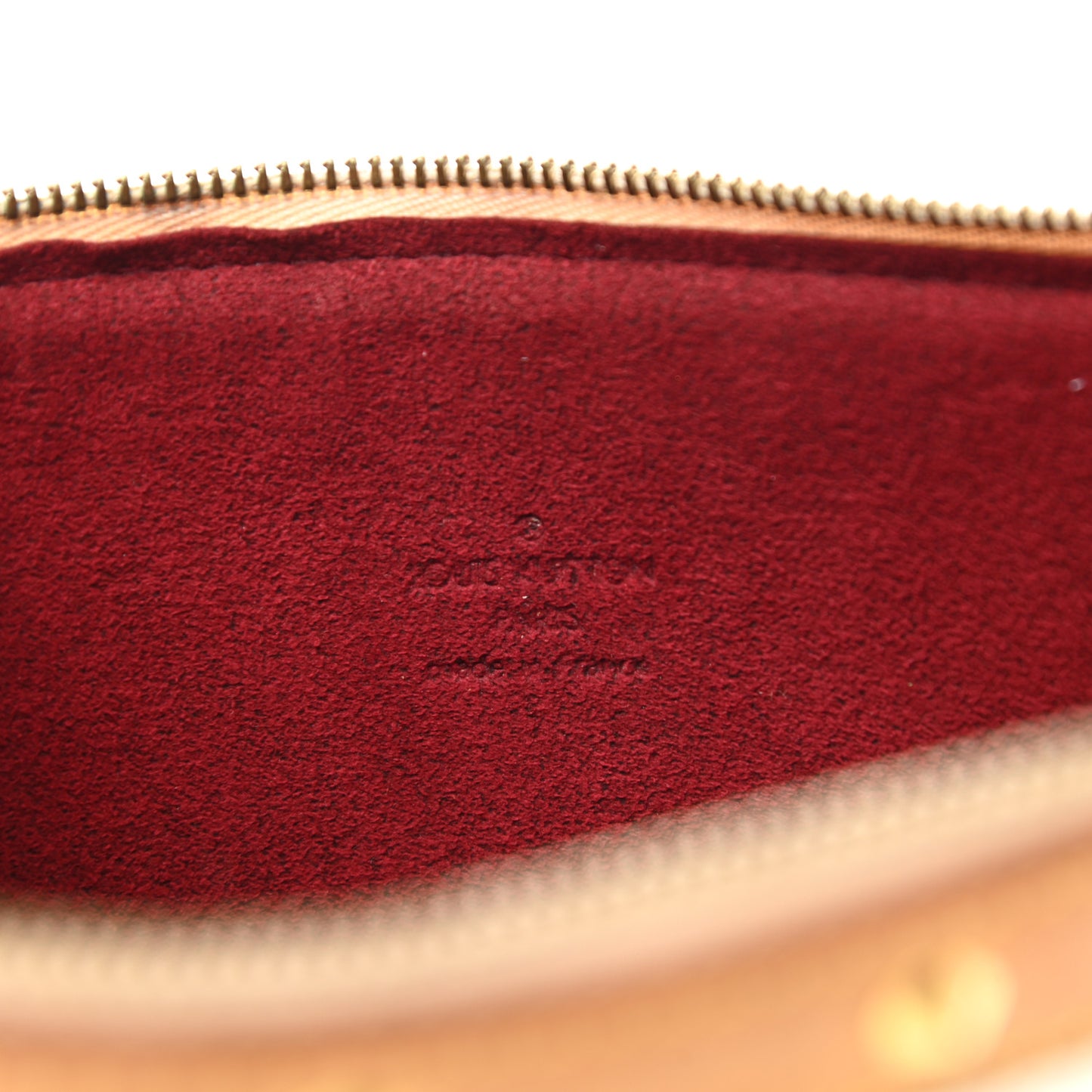 Monogram Multicolor Pochette Accessories White