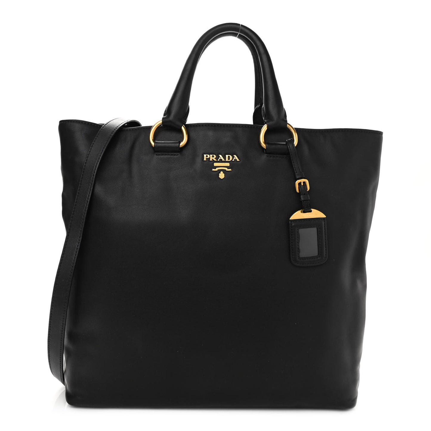 Soft Calf Tote Black
