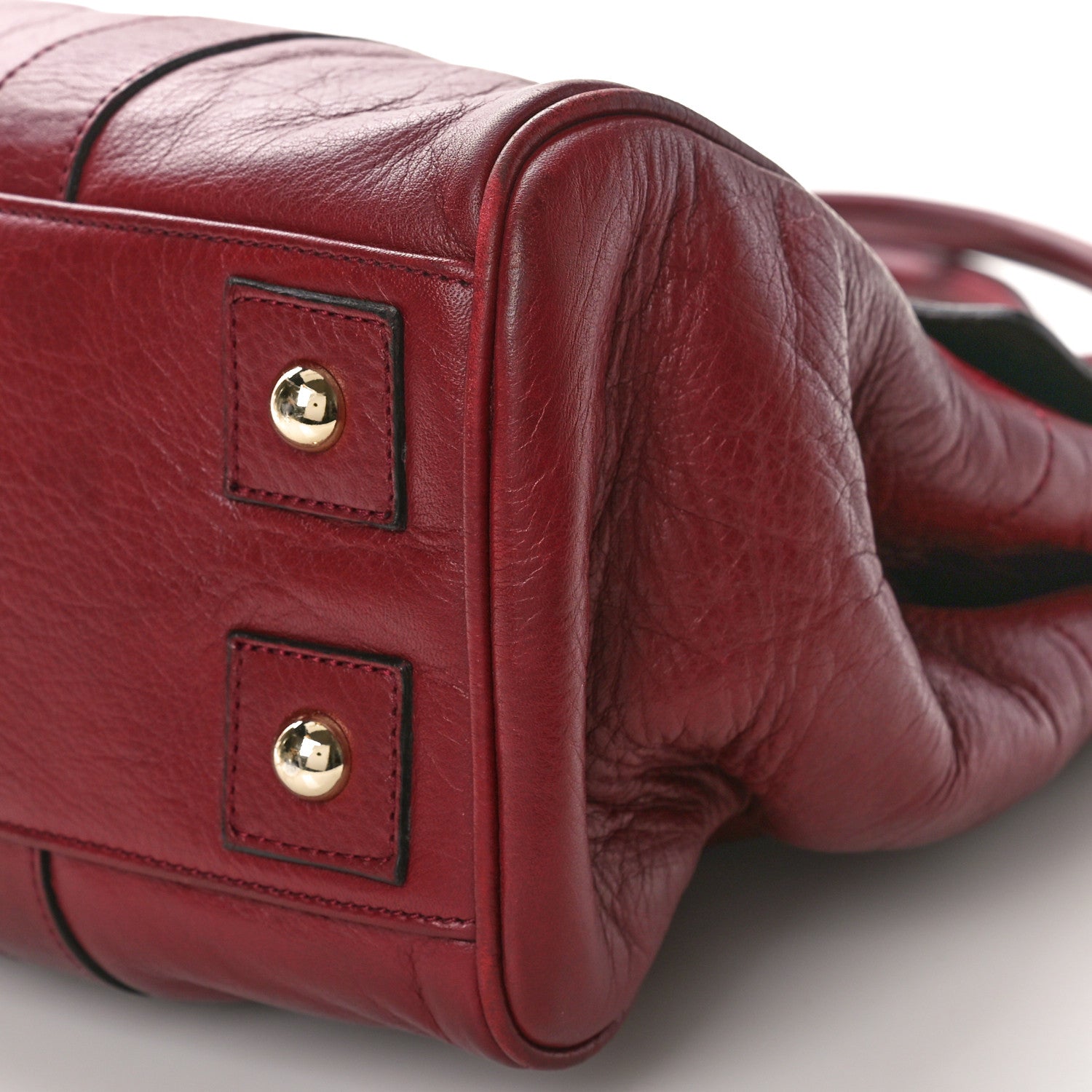 Mulberry Natural Leather Bayswater Oxblood 10 of 11