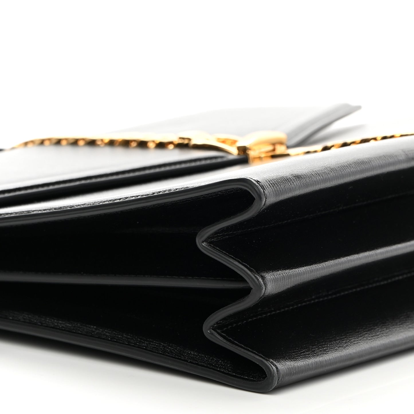 Azalea Calfskin Medium Sylvie 1969 Top Handle Bag Black