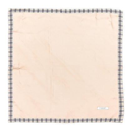 Burberry Silk House Check Square Scarf Beige 1 of 5