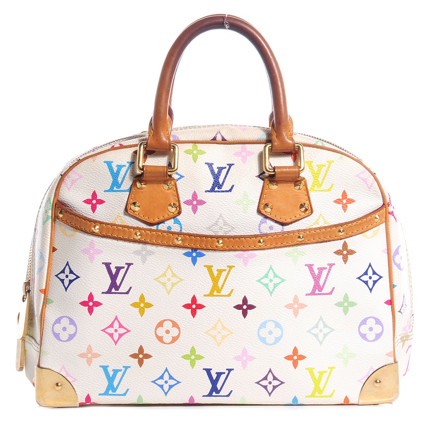 Monogram Multicolor Trouville White