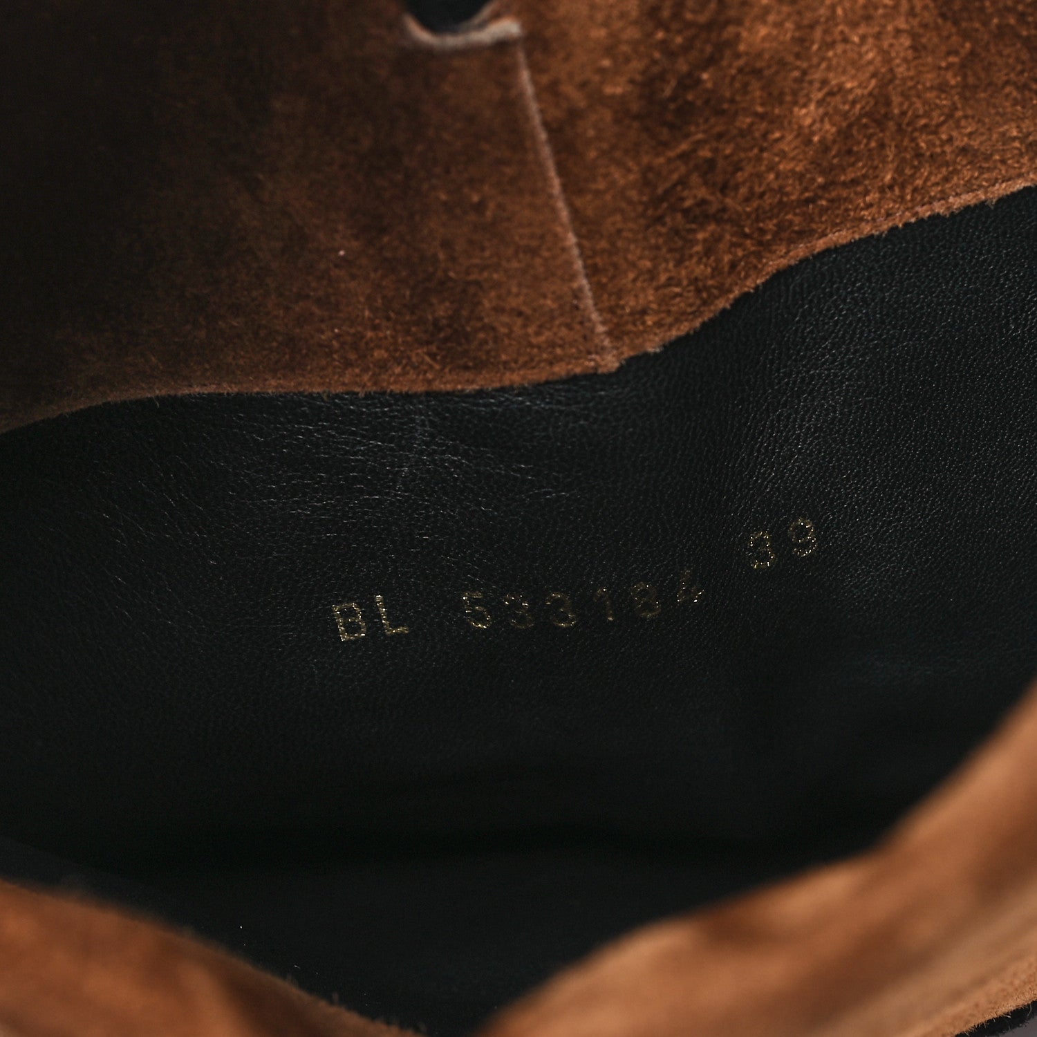 Saint Laurent Suede Over The Knee Boots 39 Brown 7 of 7