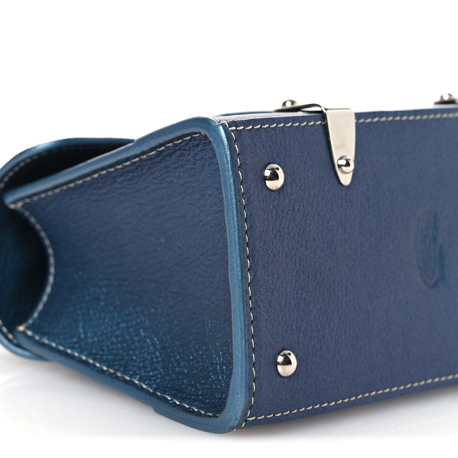 Goyard Iridescent Goyardine Structure Nano Saigon Pearly Blue 8 of 10