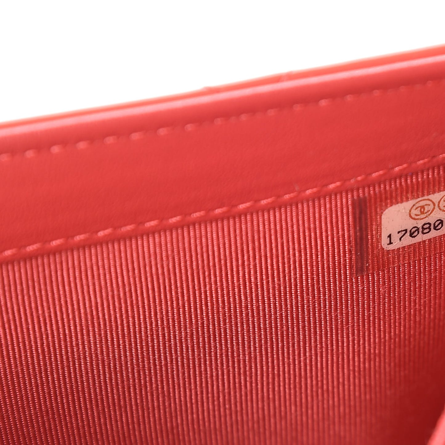 Patent Calfskin Quilted Large Flap Wallet Dark Pink