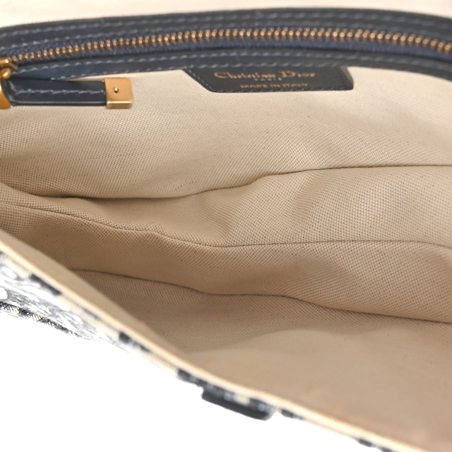 Oblique Saddle Bag Blue