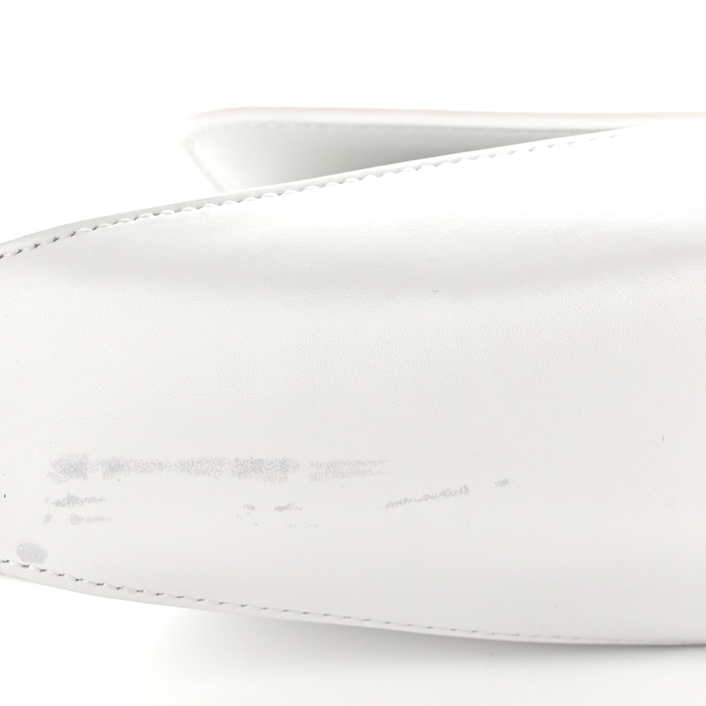 Box Calfskin Small XX Flap Stretch Bag White