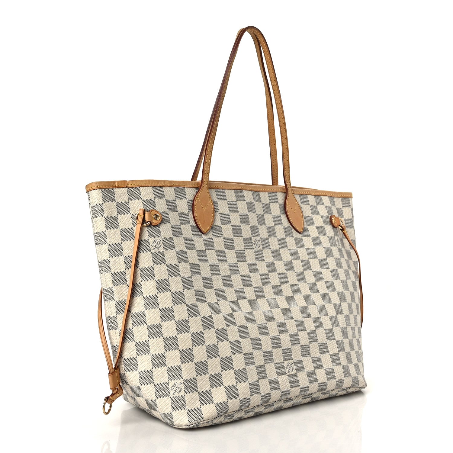 Louis Vuitton Damier Azur Neverfull MM 3 of 12