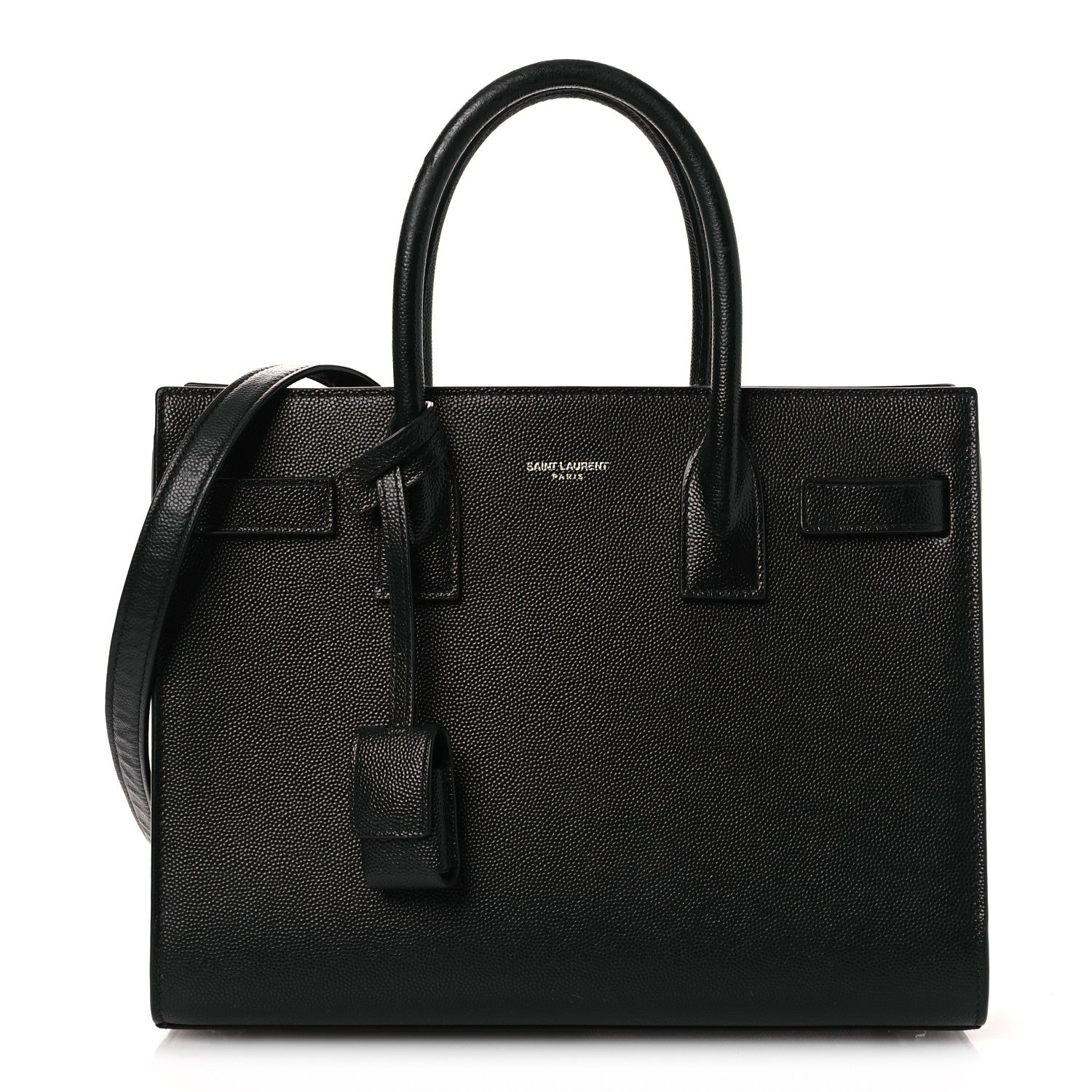 Saint Laurent Grain de Poudre Nano Sac De Jour Black 1 of 17