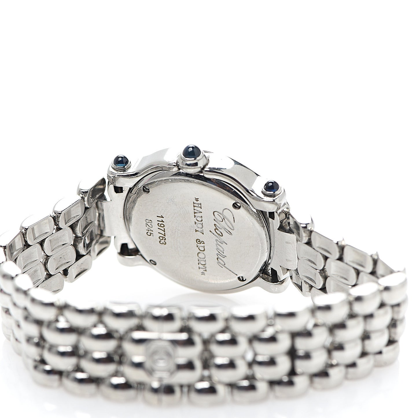 Stainless Steel 5 Diamond 26mm Happy Sport Quartz Watch