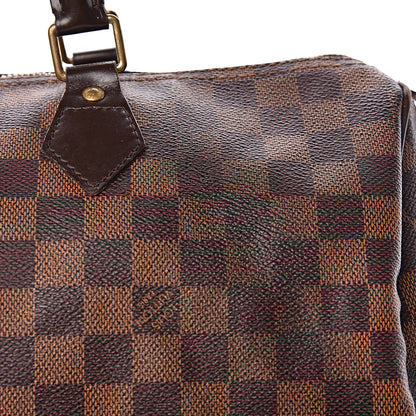 Louis Vuitton Damier Ebene Speedy 35 16 of 30