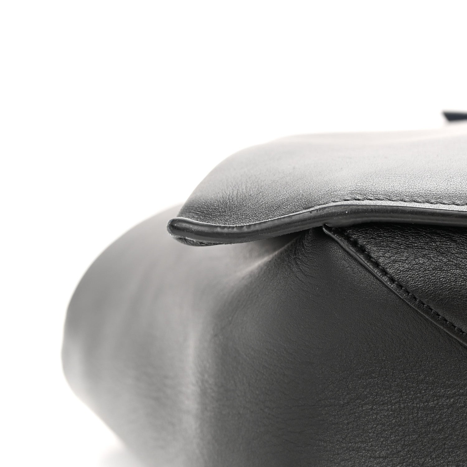 Celine Smooth Calfskin Bi-Color Medium Tri-Fold Bag Black Dark Sea 14 of 20