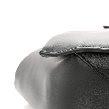 Celine Smooth Calfskin Bi-Color Medium Tri-Fold Bag Black Dark Sea 14 of 20