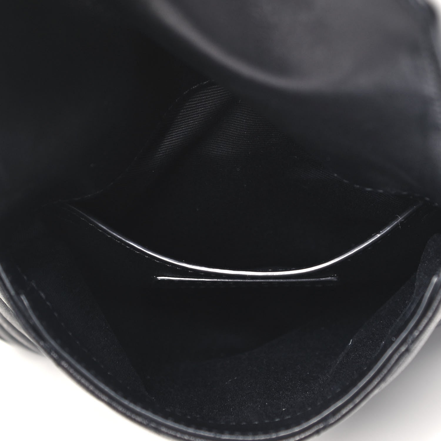 Saint Laurent Lambskin Quilted Double Flap Bag Black 4 of 8