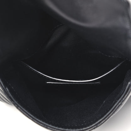 Saint Laurent Lambskin Quilted Double Flap Bag Black 4 of 8