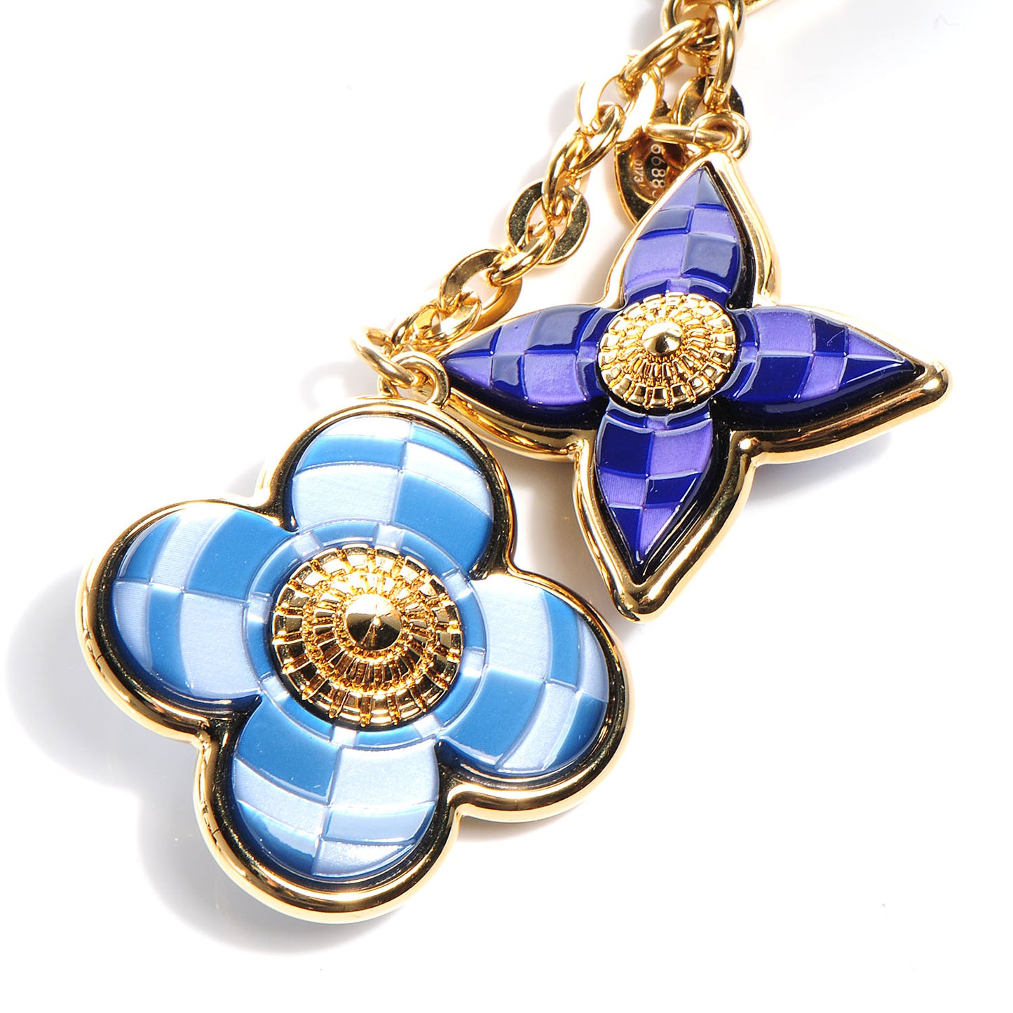 Mosaique Bag Charm Blue