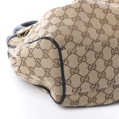 Gucci Monogram Medium Sukey Tote Beige Ebony Black 6 of 13