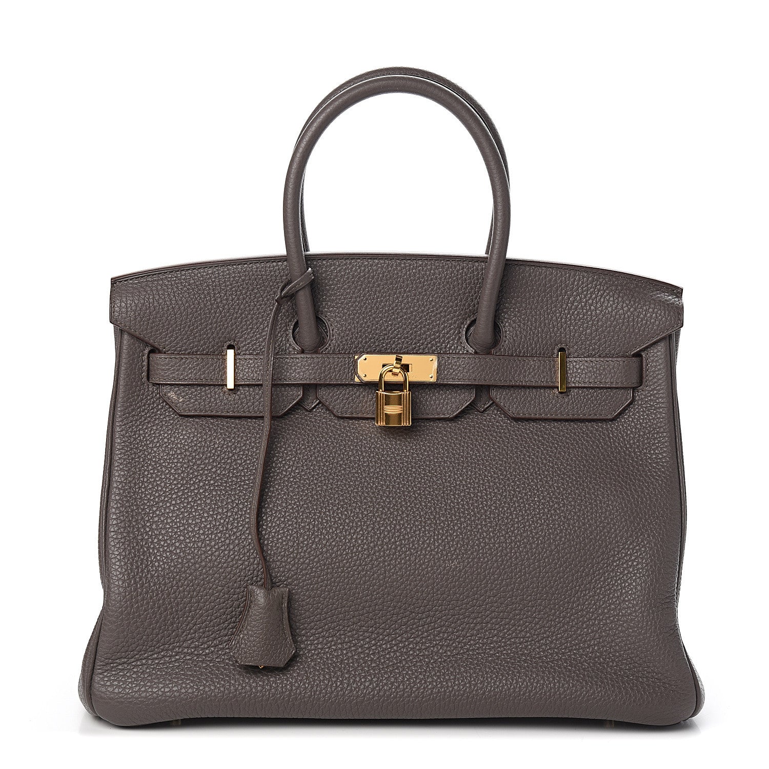 Hermes Togo Birkin 35 Etain 1 of 32