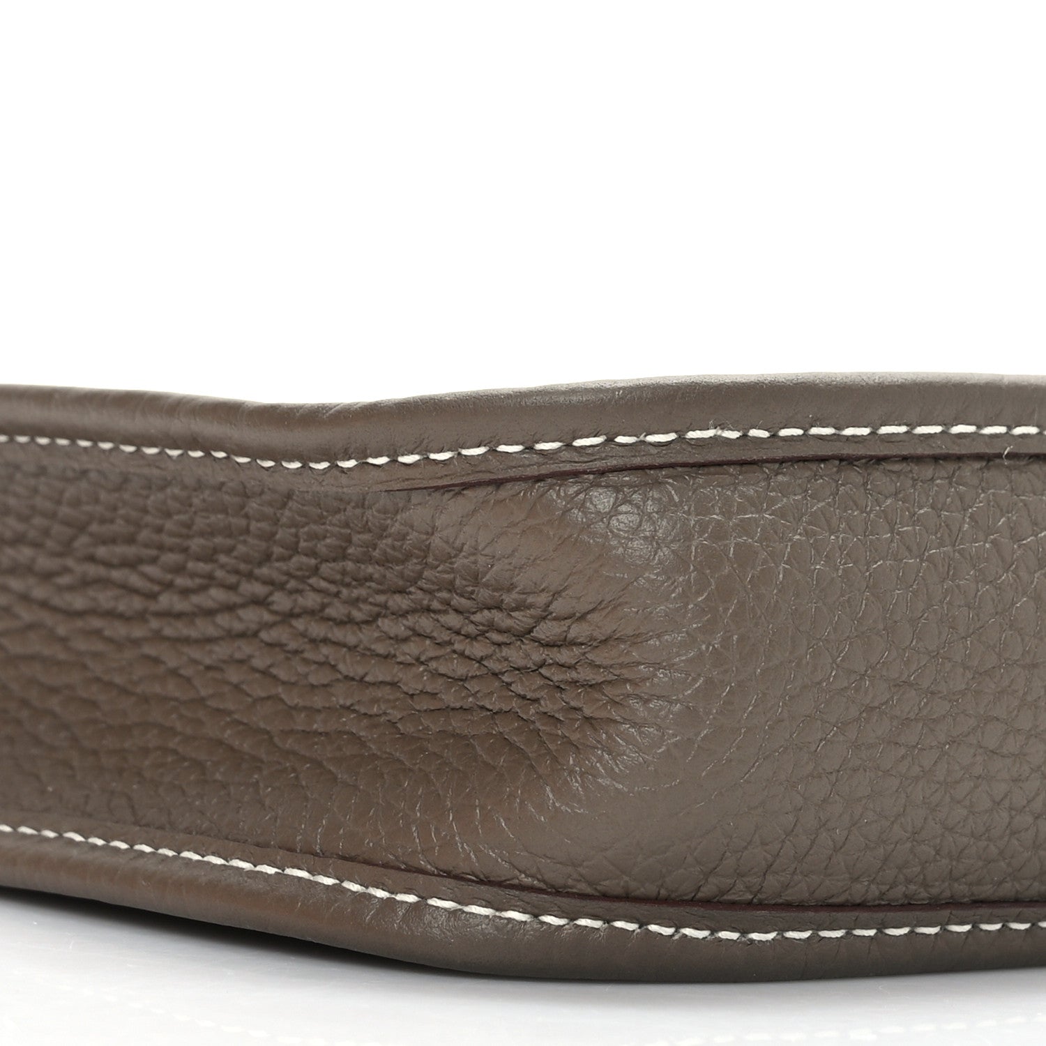 Hermes Taurillon Clemence Amazone Evelyne TPM Etoupe Bleu Indigo 8 of 10