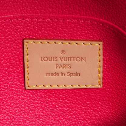 Louis Vuitton Monogram Multicolor Cosmetic Pouch Black Grenade 6 of 7