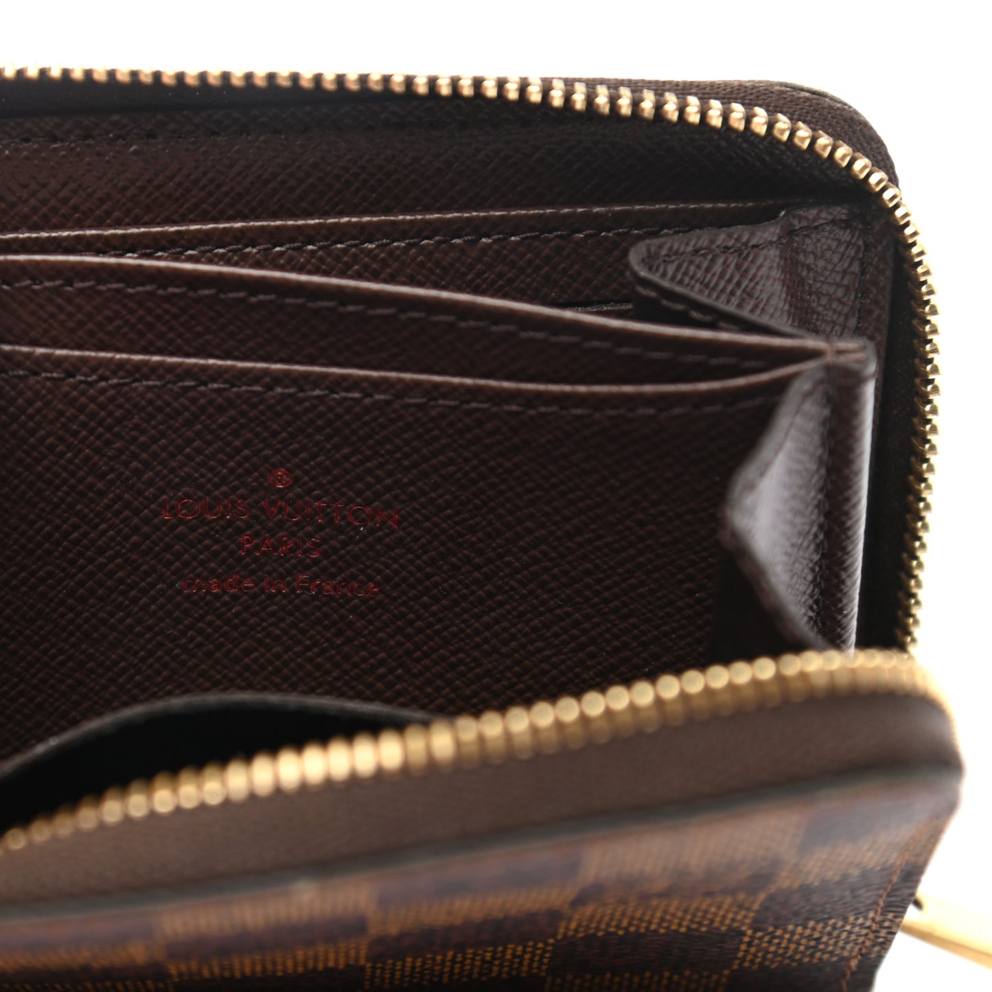 Damier Ebene Zippy Coin Purse