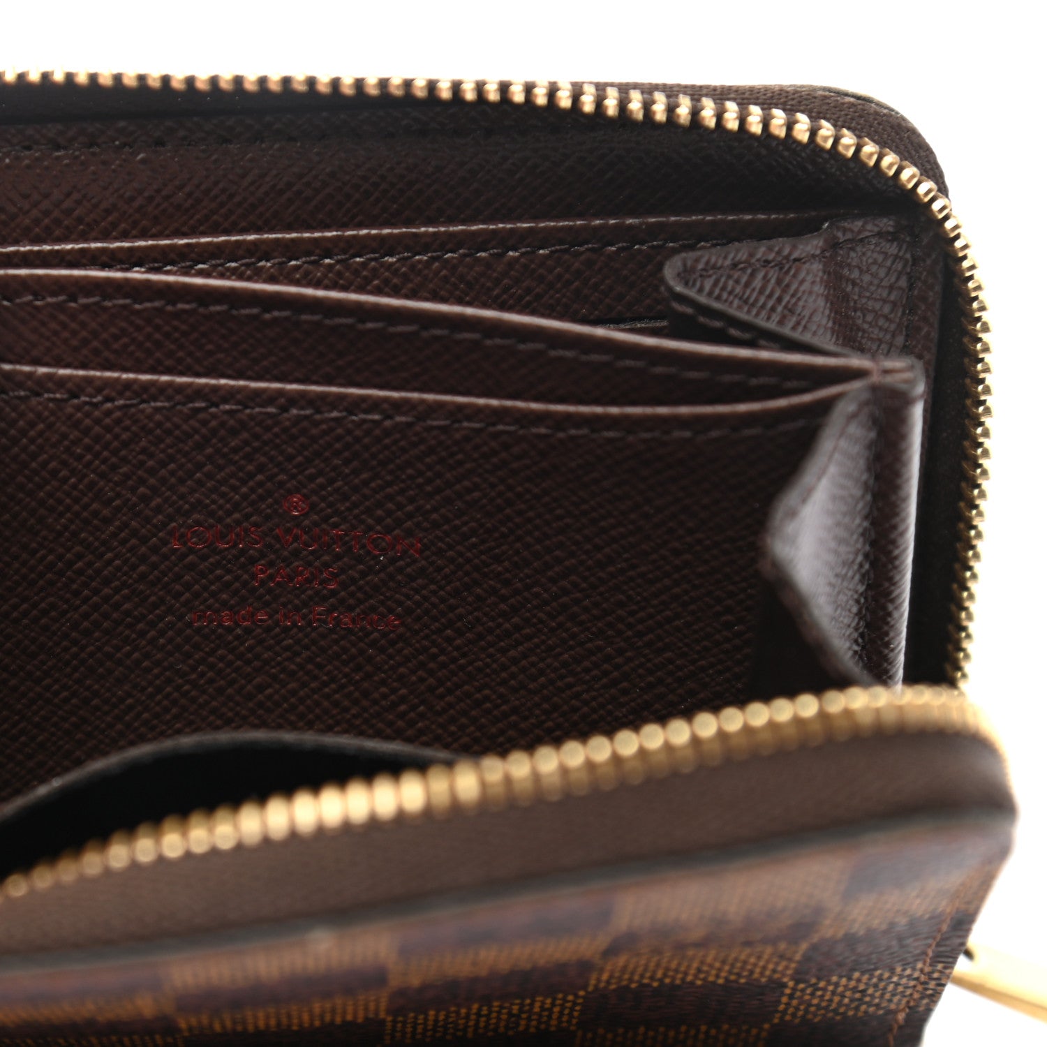 Louis Vuitton Damier Ebene Zippy Coin Purse 6 of 6