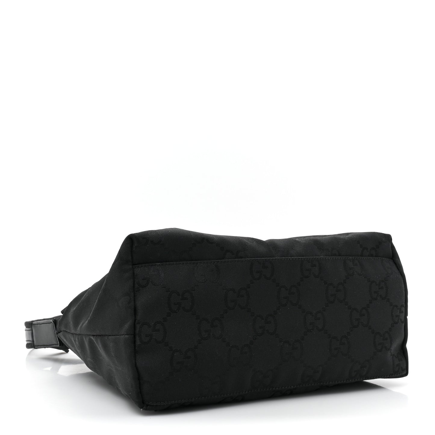 Nylon Monogram Small Hobo Black