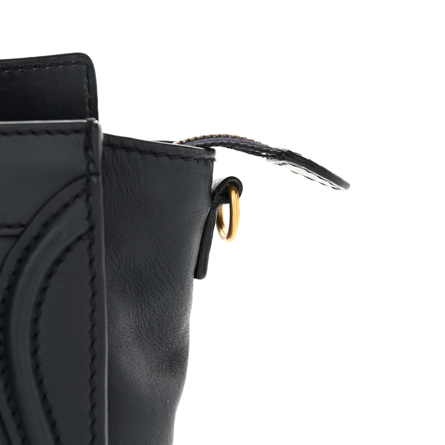 Celine Smooth Calfskin Nano Luggage Ink 12 of 12