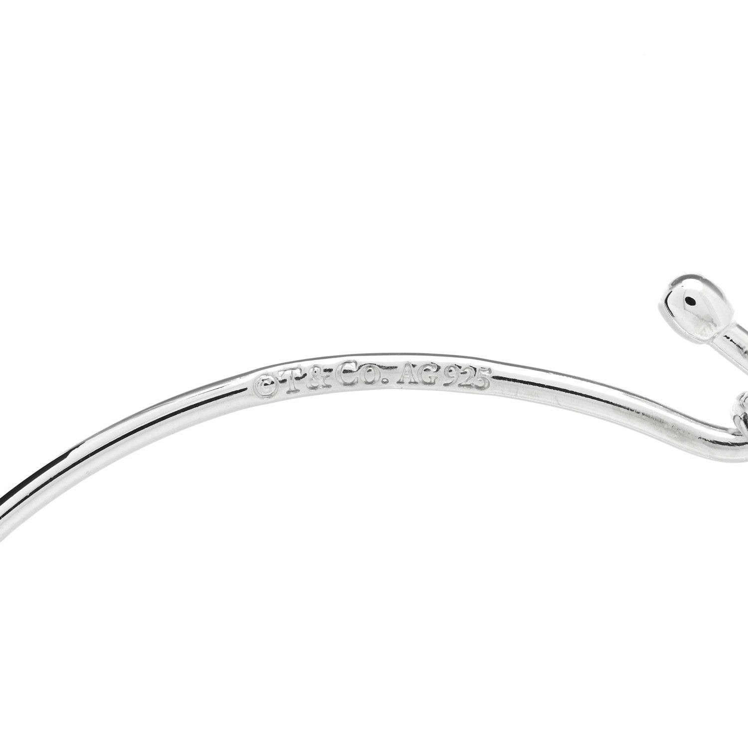 Tiffany Sterling Silver Wire Bracelet 3 of 3