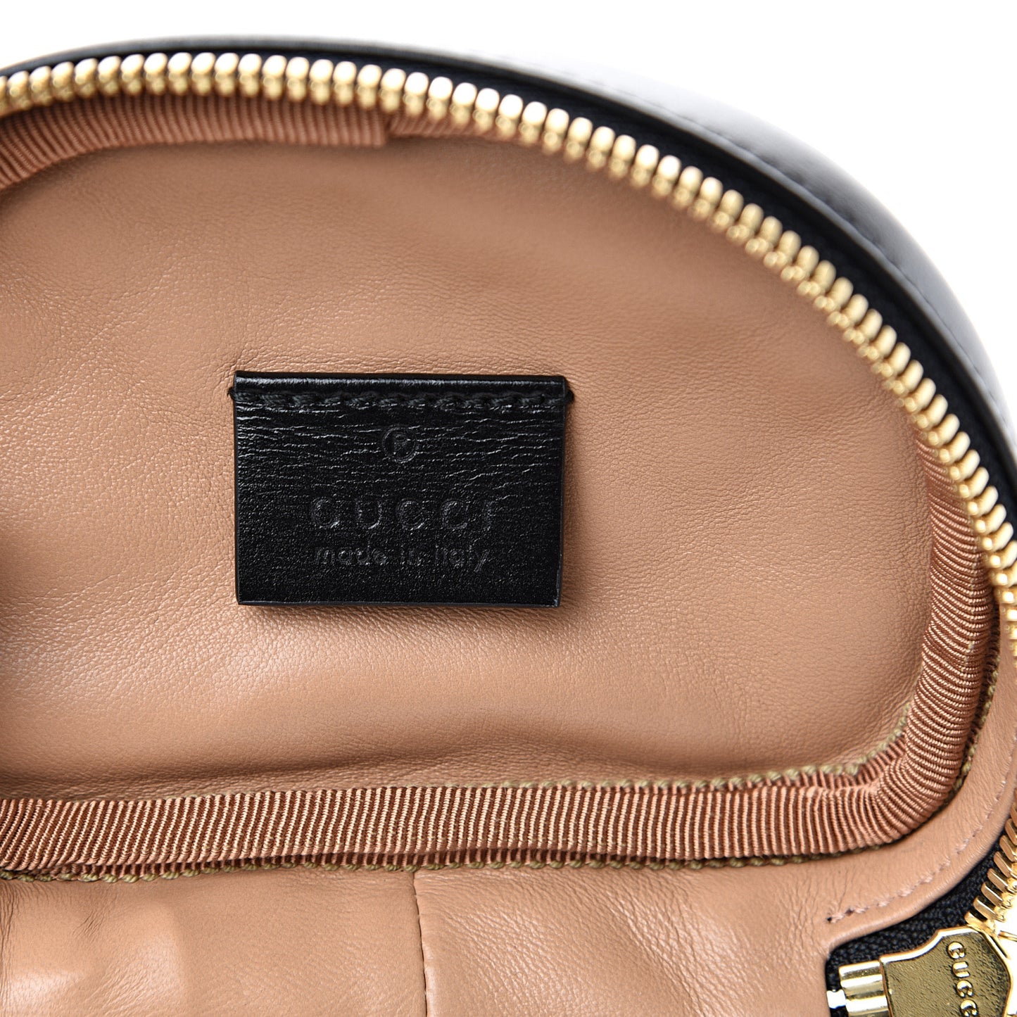 Calfskin Trapuntata Zumi Belt Bag Black