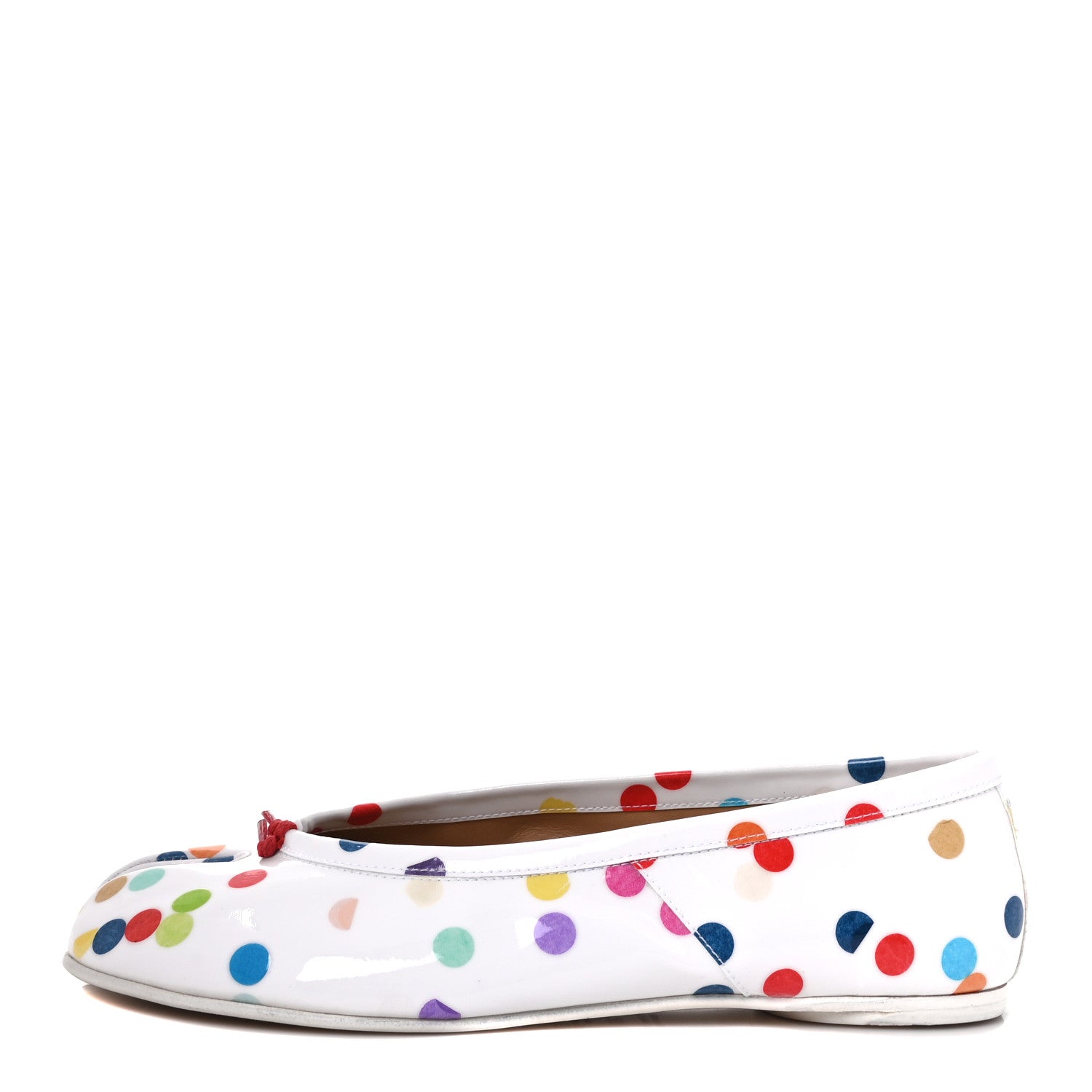Maison Margiela PVC Confetti Printed Tabi Ballerina Flats 37 Multicolor 1 of 9