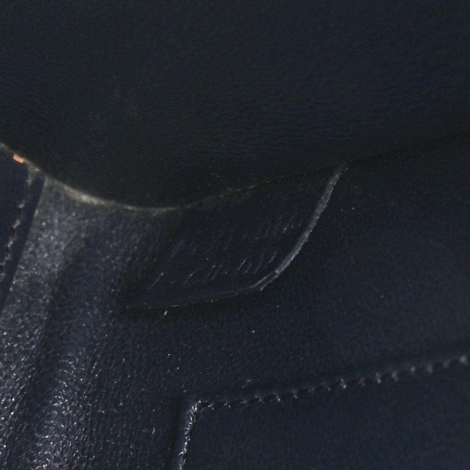 Celine Smooth Calfskin Nano Luggage Navy Blue 7 of 16