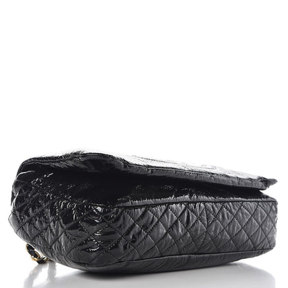 Chanel Vinyl Medium Rock and Chain Flap Black 4 of 9