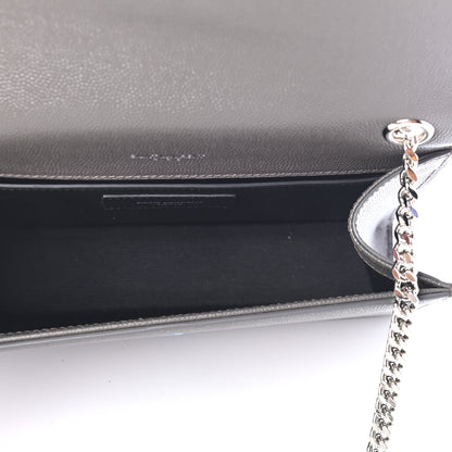 Saint Laurent Grain De Poudre Small Classic Monogram Kate Tassel Satchel Earth 4 of 7