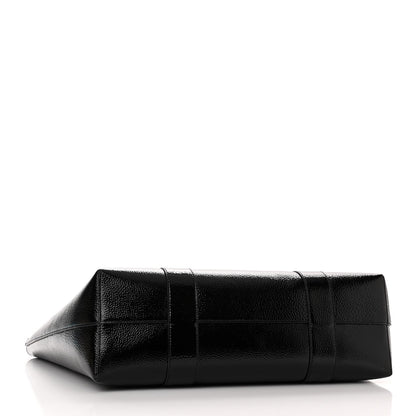 Mulberry High Shine Grain Bayswater Tote Black 4 of 9