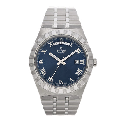 TUDOR Stainless Steel 41mm Royal Automatic Watch Blue 28600 1 of 5