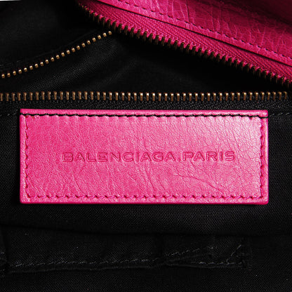 Balenciaga Agneau Classic Hardware Town Cyclamen Fucsia 14 of 15