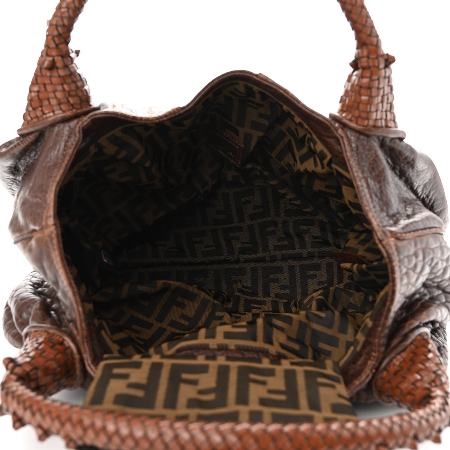 Fendi Nappa Nuvolata Spy Cognac 5 of 9