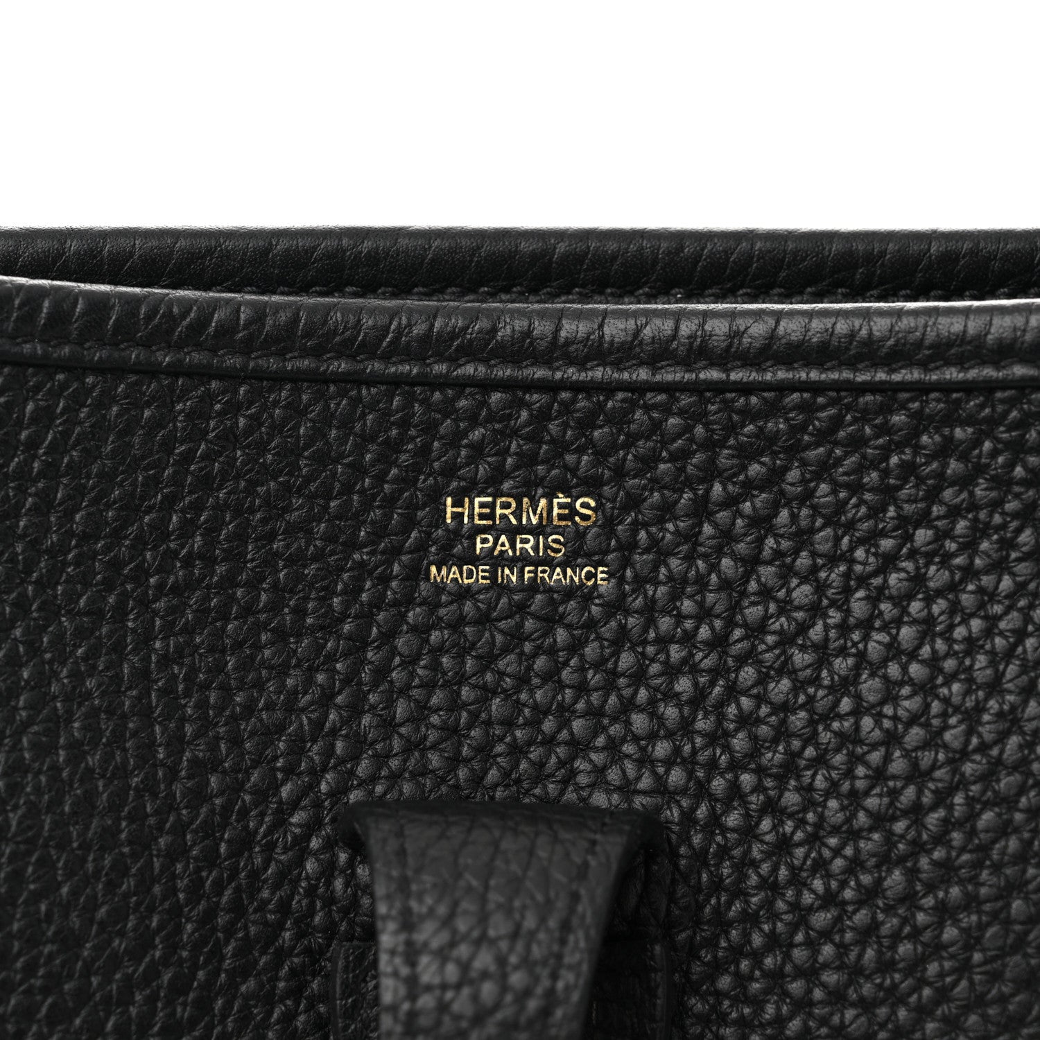 Hermes Taurillon Clemence Evelyne III PM Black 6 of 10
