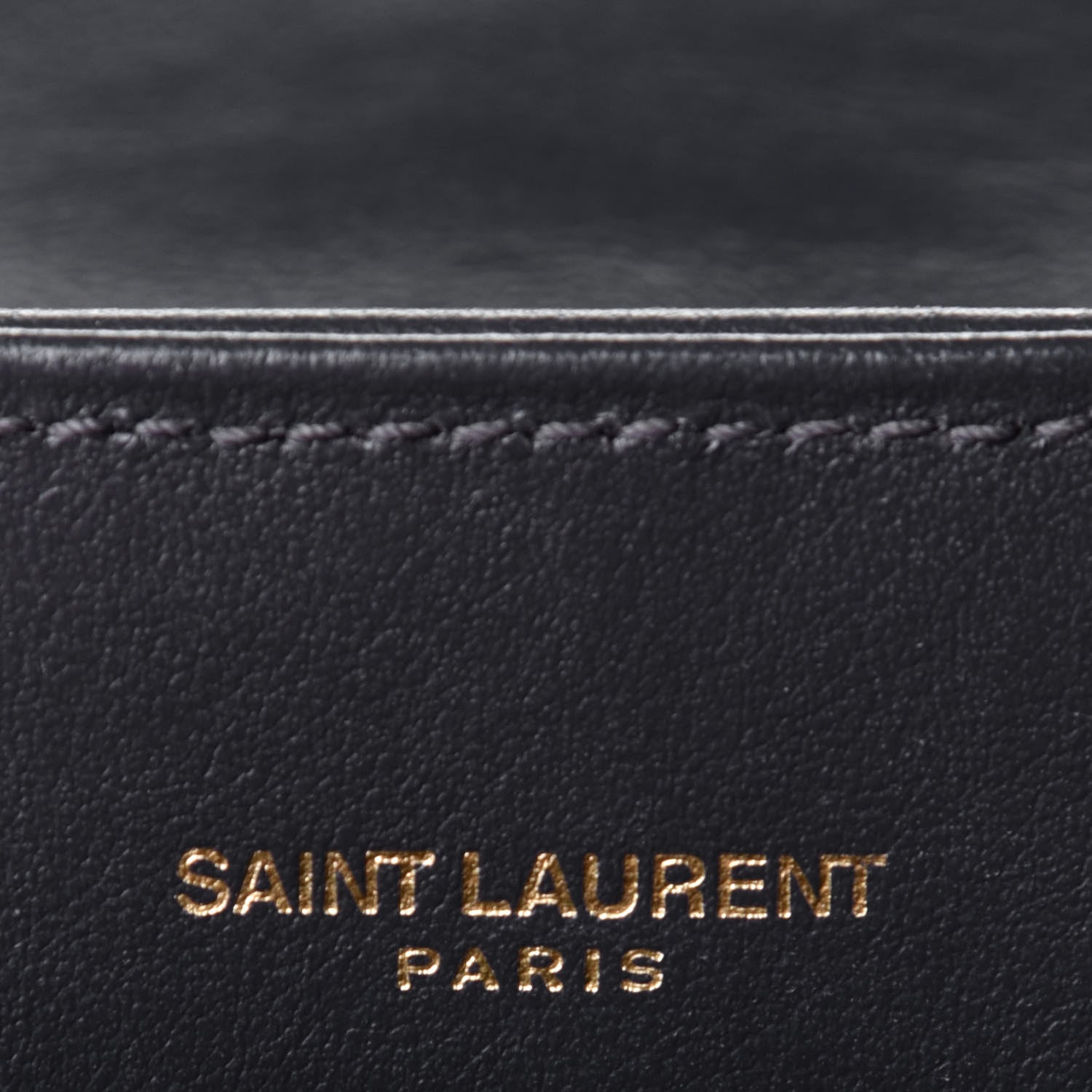 Saint Laurent Calfskin Y Quilted Monogram Medium Loulou Chain Satchel Smog 7 of 11