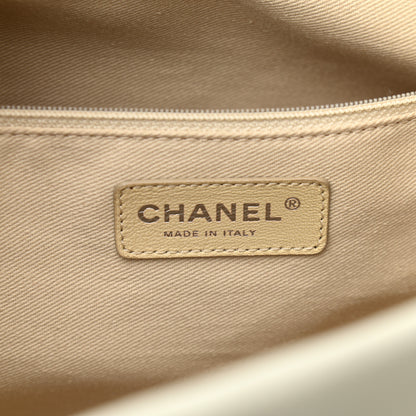Chanel Caviar CC Tote White 6 of 13