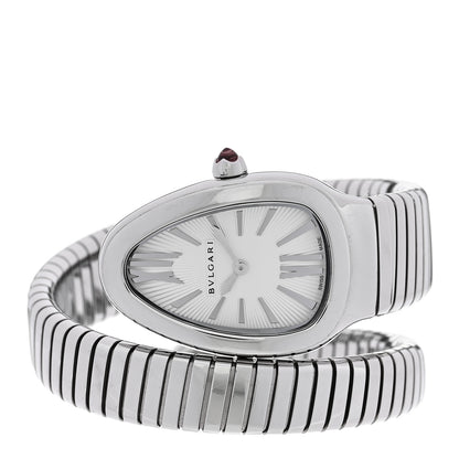 Bulgari Stainless Steel 35mm Serpenti Tubogas Quartz Watch 2 of 5